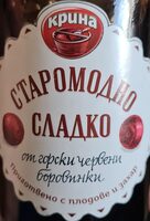 Сладко от червени боровинки