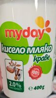 Кисело краве мляко 2%