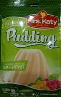 Pudding с вкус на ванилия