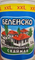 Кисело краве мляко с каймак 3.8%