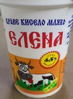Краве кисело мляко 4.5%