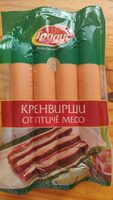Кренвирши от птиче месо