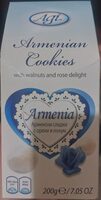 Armenian Cookies with Walnuts and Rose Delight