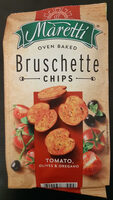 Bruschette Chips Tomato, Olives & Oregano