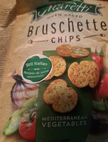 Bruschette Chips mediterranean vegetables