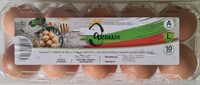 Пресни кокоши яйца размел L