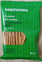 Harmonica Organic Spelt Sticks 50GR