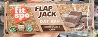 Flap jack oat bar chocolate chip
