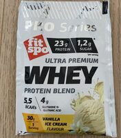 Whey protein blend vanilla ice cream