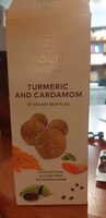 Turmeric and cardamon vegan truffles