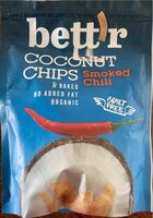 Smoked chili coconut chips
