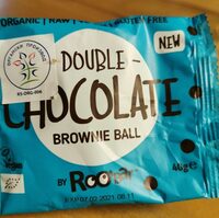 Double chocolate brownie ball