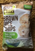 Brown Rice Chips Sour Cream & Onion