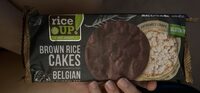Galettes de riz au chocolat noir