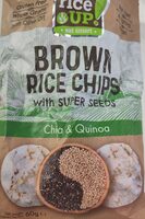 Brown rice chips