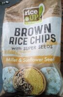 Brown rice chips