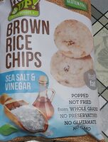 Brown rice chips sea salt and vinegar