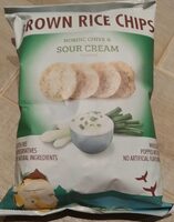 Brown Rice Chips Nordic Chive and Sour Cream