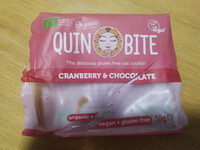 Био Веган Безглутенова Курабийка QUIN BITE Червена Боровинка & Шоколад