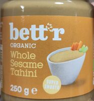 Whole sesame tahini