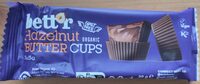 Hazelnut butter cups