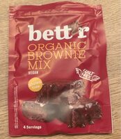 Organic brownie mix
