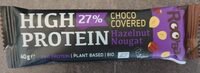 High Protein Choco Covered Hazelnut Nougat