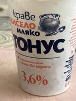 Кислое молоко Тонус 3.6
