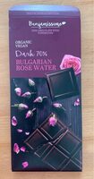 Benjamissimo dark 70% rose water chocolate