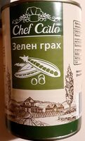 Консервиран зелен грах