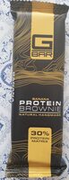 Banana Protein Brownie