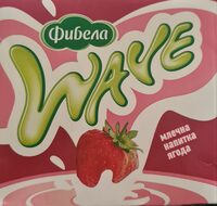 Млечна напитка с вкус на ягода