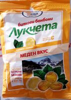 Лукчета меден вкус мента и лимон