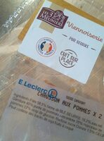 Chausson aux pommes x 2