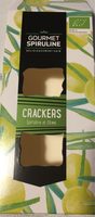 Crackers spiruline et olives