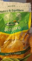Zenzero disidratato a fettine