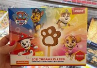 Ice cream lollies