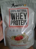 100% Natural Whey Protein - Strawberry White Chocolate Flavour