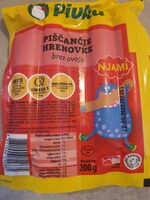 Pivka piščančje hrenovke brez ovoja njami