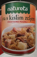 Jota s kislim zeljem