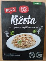 Rižota z gobami in piščancem