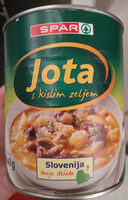 Jota s kislim zeljem