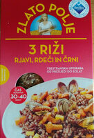 3 Riži rjavi, rdeči in črni