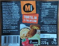 Tortilla with Falafel