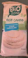 Rice cakes with yogurt flavored white chocolate