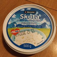 Skuta iz delno posnetega mleka