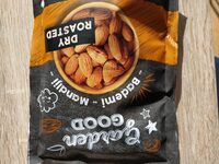 Almonds, dry roasted