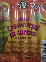 Pepe mini cremwursti cu curcan