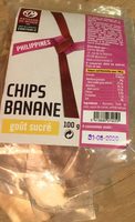 CHIPS BANANE goût sucré 100 g