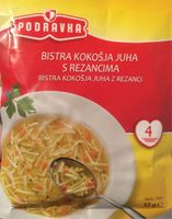 Bistra kokošja juha s rezancima